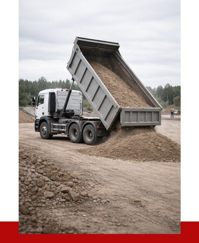Доставка самосвалом 15 кубов в Раменском от 6590 руб. | ПРОНЕРУДРмн