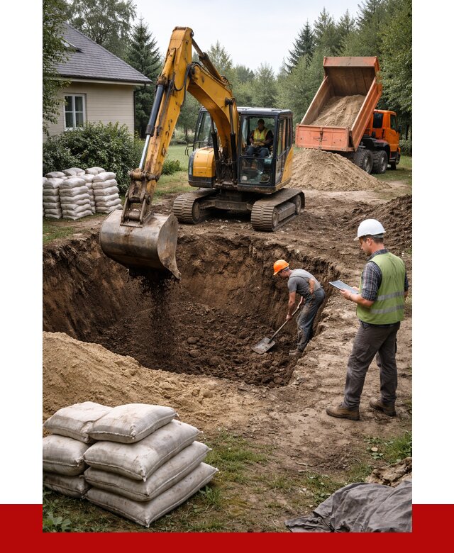 Рытье котлована в Раменском быстро от 4563 р. ПРОНЕРУДРмн