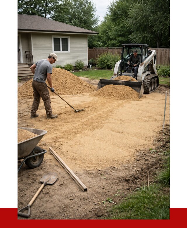 Отсыпка участка песком в Раменском, от 2535 р., ПРОНЕРУДРмн