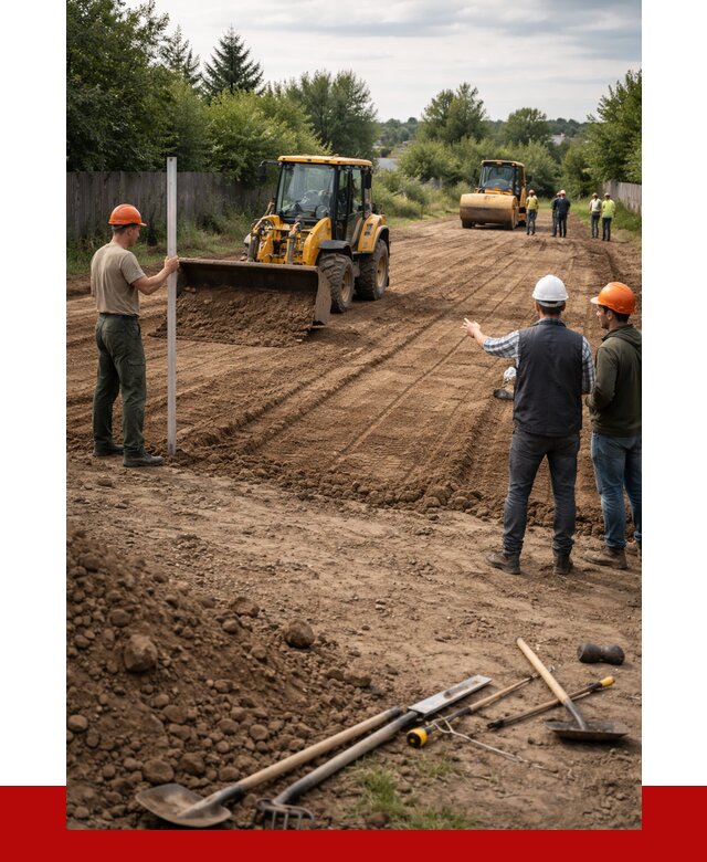 Планировка участка грунтом в Раменском от 4563 р ПРОНЕРУДРмн